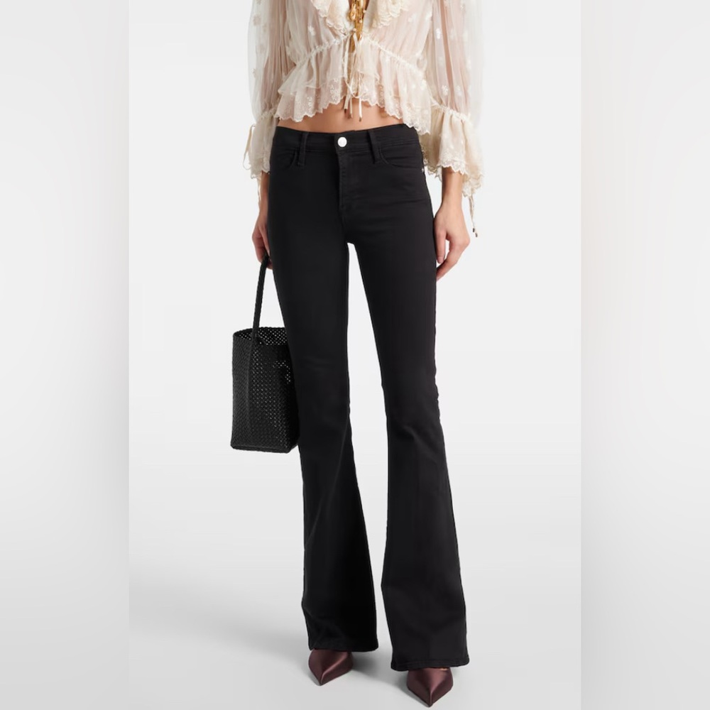 Frame Le High Flare in Film Noir Size 27 - Excellent Condition